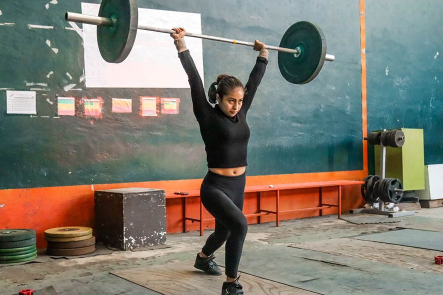 Fernanda Alvarado halterofilia 1